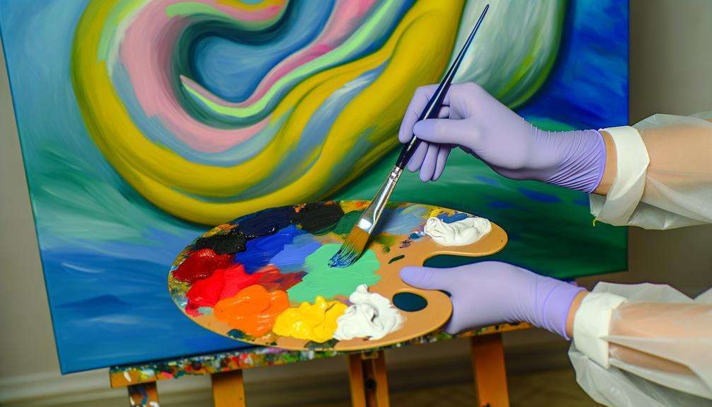 The Role of Latex Gloves in Painting Projects
