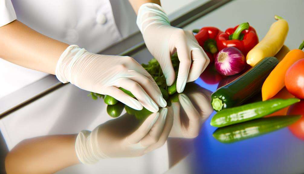 The Role of Latex Gloves in Food Handling