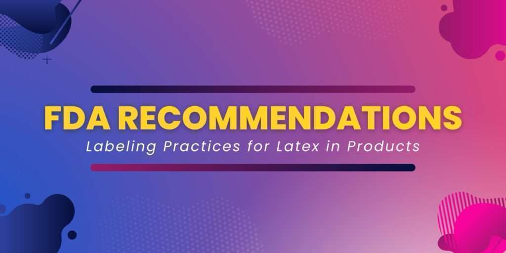 FDA Recommendations